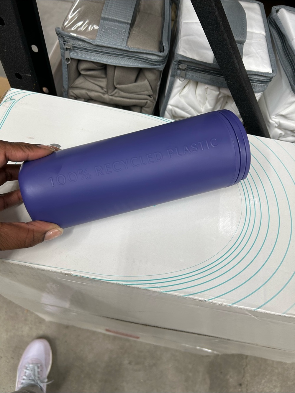 Starbucks Purple Recycled Plastic Travel Bottle
